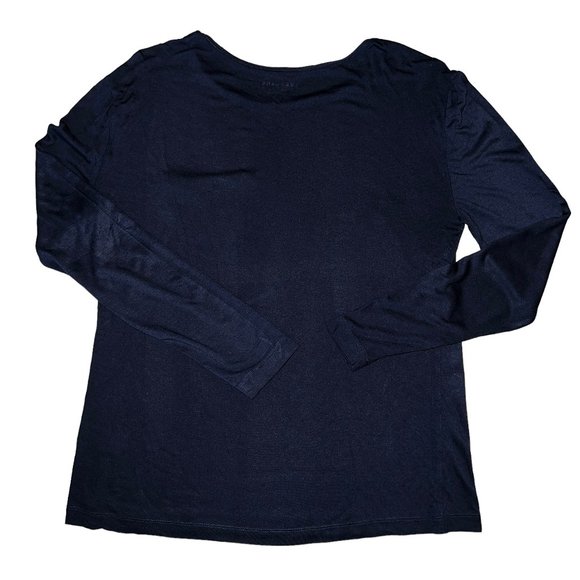 Everlane Basics T-Shirt Set (3) in White, Navy Blue, & Teal Size Medium - Picture 6 of 11